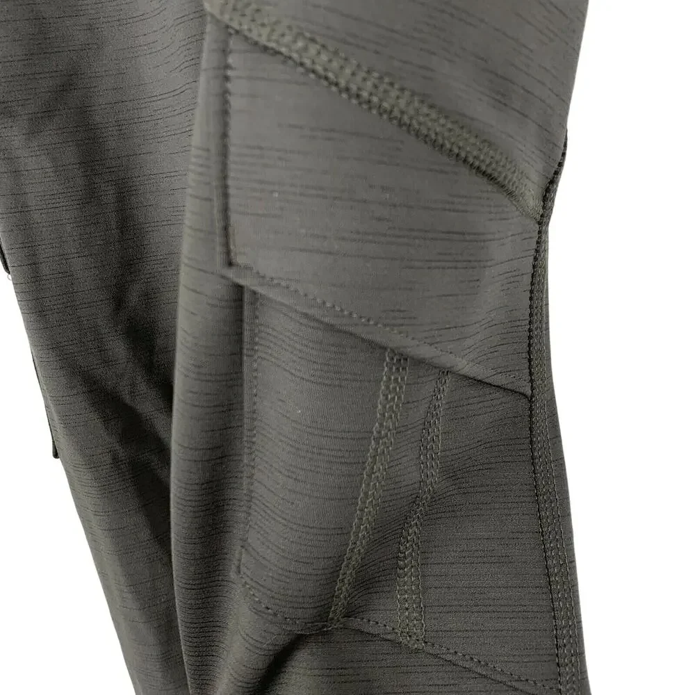 Women's High-Waisted Cargo Leggings All in Motion Charcoal Gray XS NWT - Picture 5 of 8